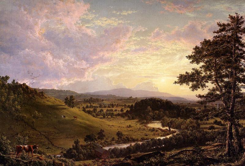 Stockbridge,Mass., Frederic Edwin Church